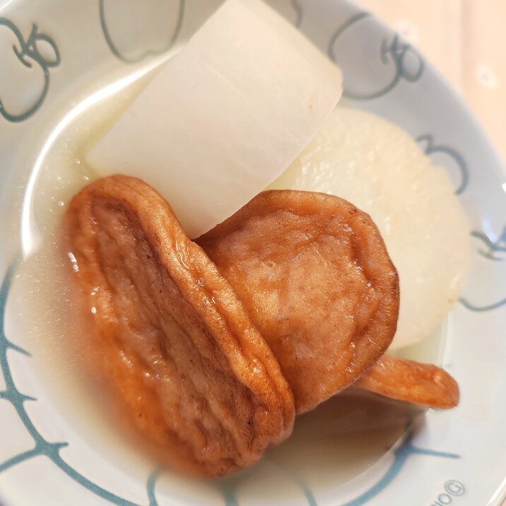 【おかず】大根とさつま揚げの煮物